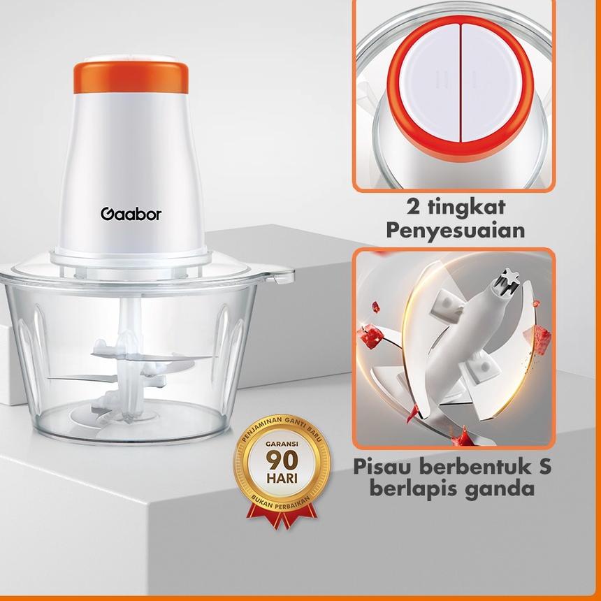 NEW  4.4 Gaabor Electric Meat Grinder Mesin Penggiling Daging/ Sayur Food Processor 200 Watt / GJ-M2