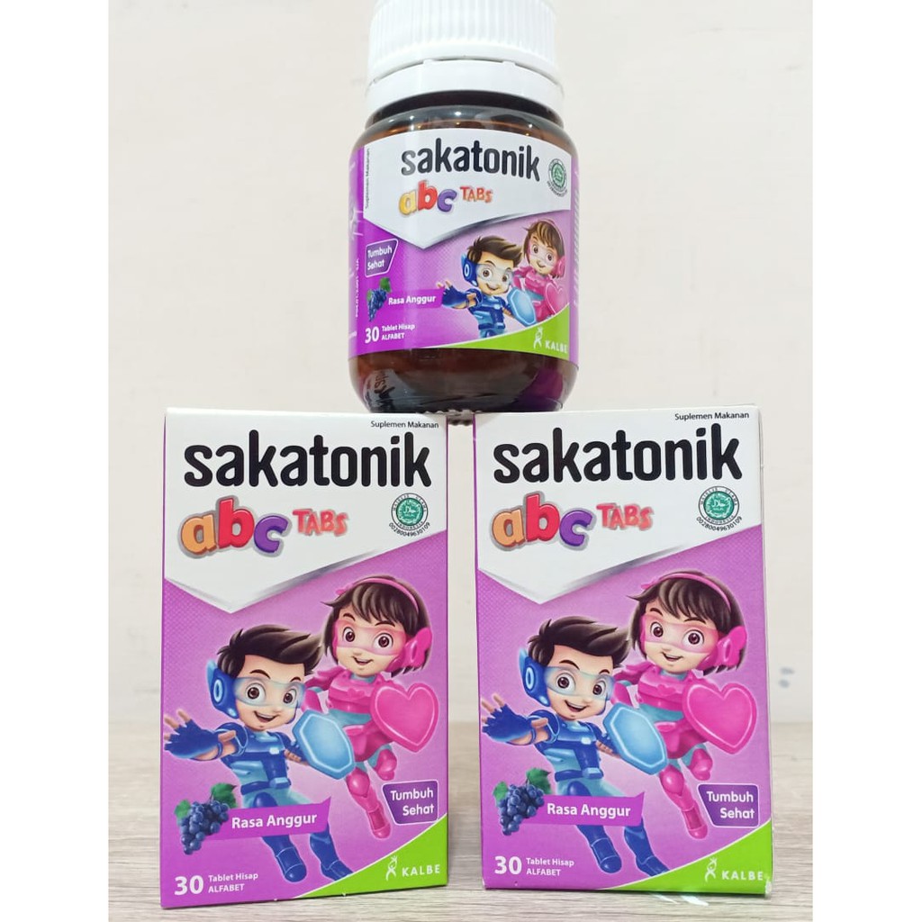 SAKATONIK ABC TABLET HISAP 30 TABLET