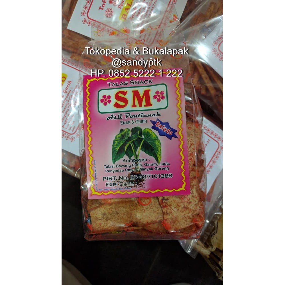 

Snack Talas Lebar SM Pontianak Paling Enak & Gurih ~ kp1889