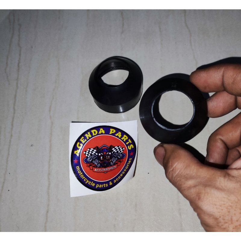 KARET SEAL SHOCK BOTOM-SEAL DEBU- SHOCK DEPAN HONDA WIN 100-Gl 100-HARGA UNTUK 1ST/ SEPASANG KIRI KANAN