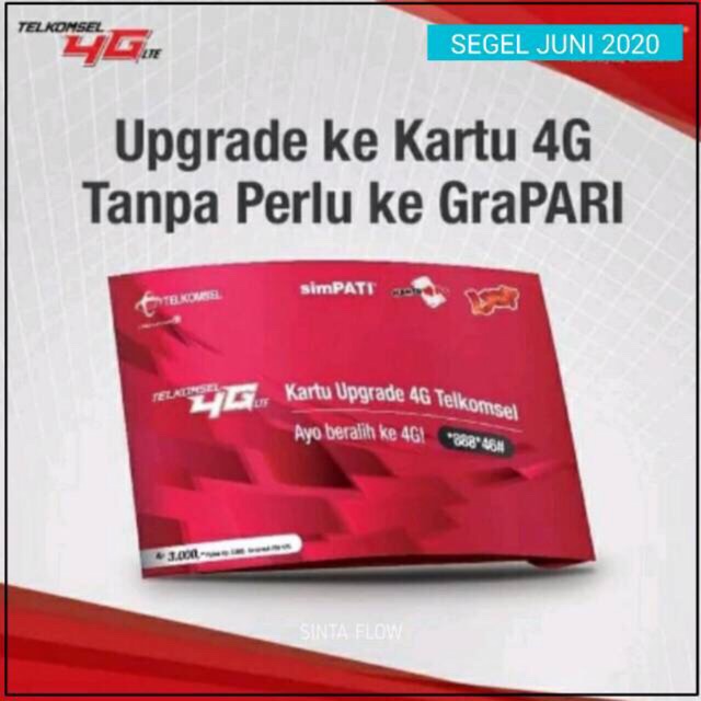 HOT PROMO KARTU UPGRADE TELKOMSEL OTA ACT 30 Juni 2023 MURAH SIMPATI AS LOOP 3G KE 4G