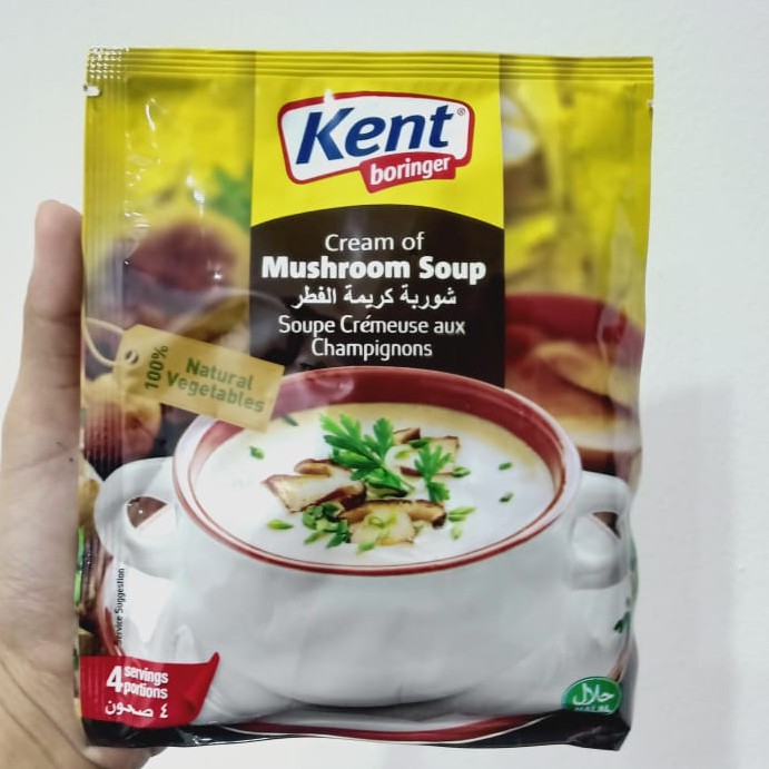 

KENT BORINGER Cream of Mushroom Soup 68 gram