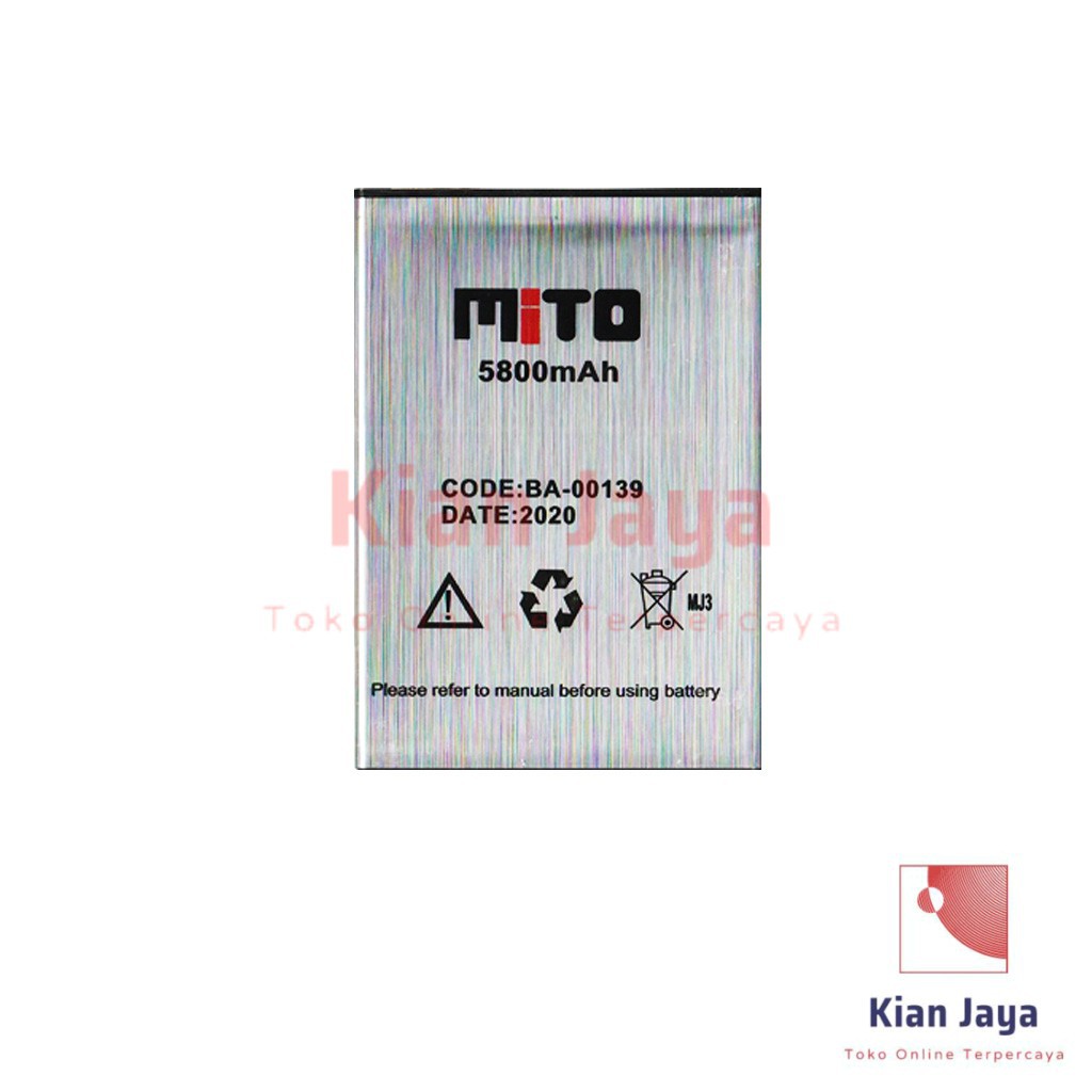 Baterai Hp Mito BA-000139 A79 Y1 BA000139 Original Double Power Batre Batrai Battery BA00139