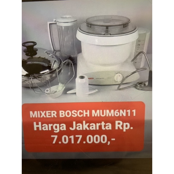 MIXER BOSCH SICO ORIGINAL MADEIN JERMAN