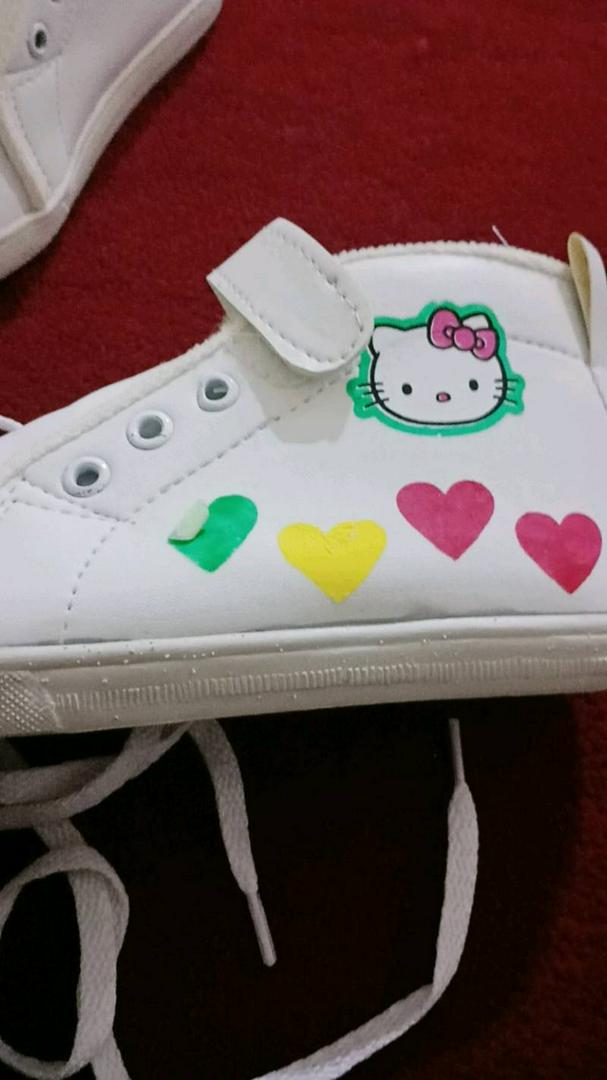 hello kitty custom shoes