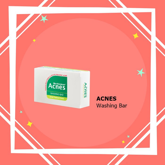 ★ BB ★ ACNES Washing Bar | Sabun Batang 80gr