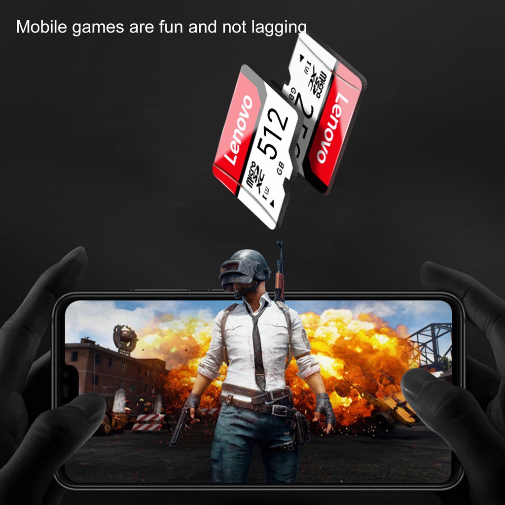 (Huluboy) Memory Card TF 512GB 1TB High speed Transmisi Anti Benturan / Air Untuk Perekam Data Otomatis