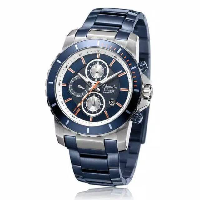 ALEXANDRE CHRISTIE 6141 PRIA SILVER BLUE ORIGINAL