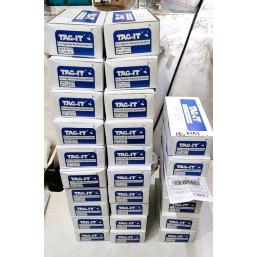 TAG laundry / TAG PIN / PLASTIK PENANDA PAKAIAN LAUNDRY ISI 5000 pcs tidak mudah putus  HITS