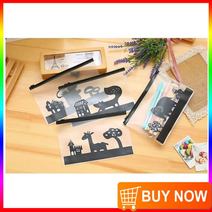 

TP0035 Tempat Pensil Cool Animal Transparan
