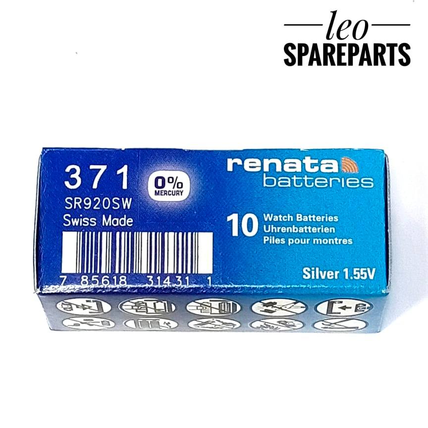 Baterai renata sr920sw / 371 , Batre jam tangan