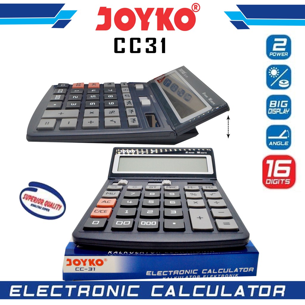 

Kalkulator Joyko CC-31 16 Digit