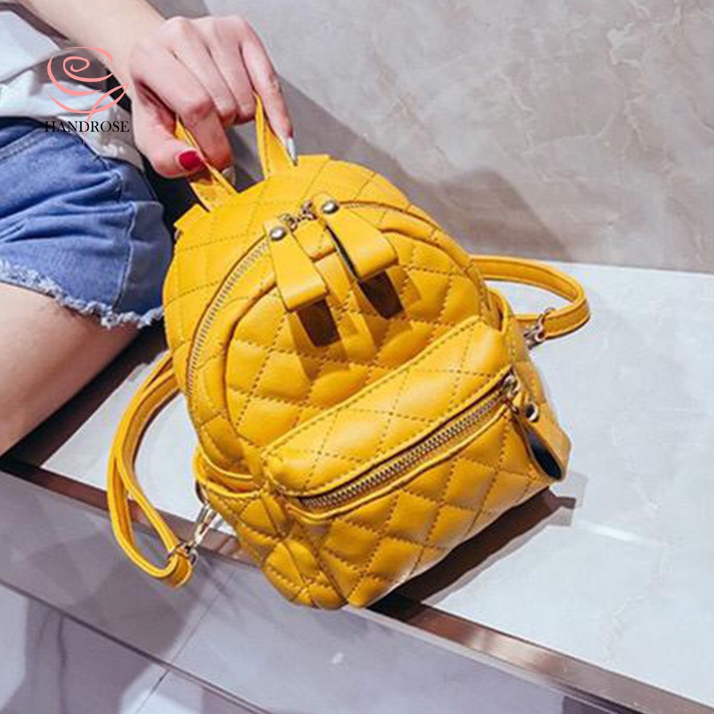 Handrose - Tas Ransel Wanita Tas Punggung Wanita Tas Ransel Mini HR 038