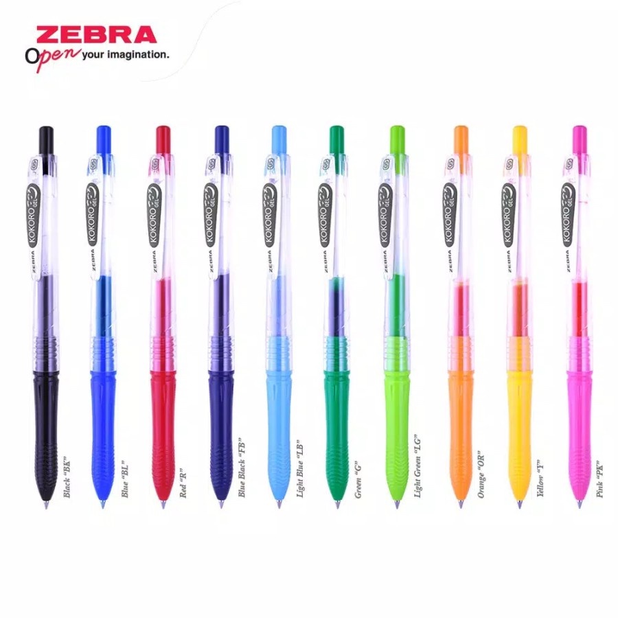 

[1 PC] PULPEN GELPEN ZEBRA KOKORO 0.5MM