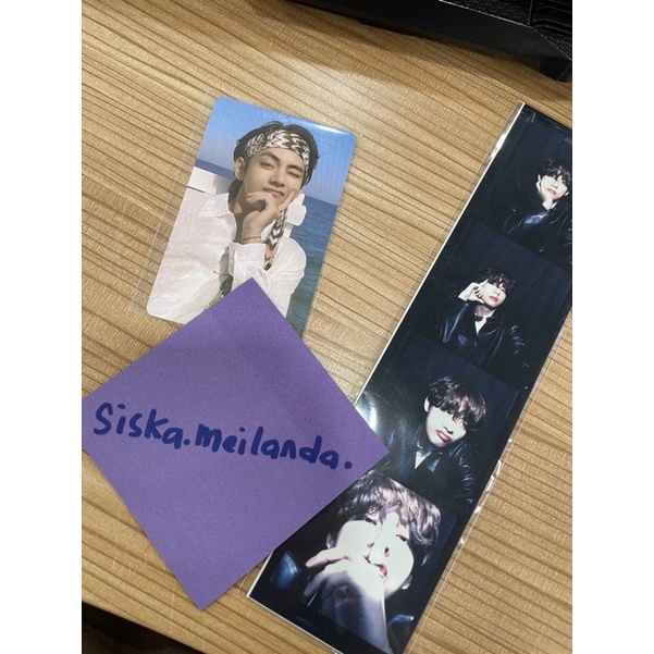 WTT TAEHYUNG TO JUNGKOOK / PHOTOSTRIP TAEHYUNG TO JIN CREAM