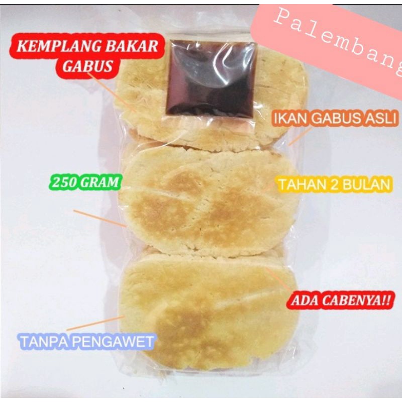 

Kemplang Bakar Gabus Khas Palembang Free Kardus