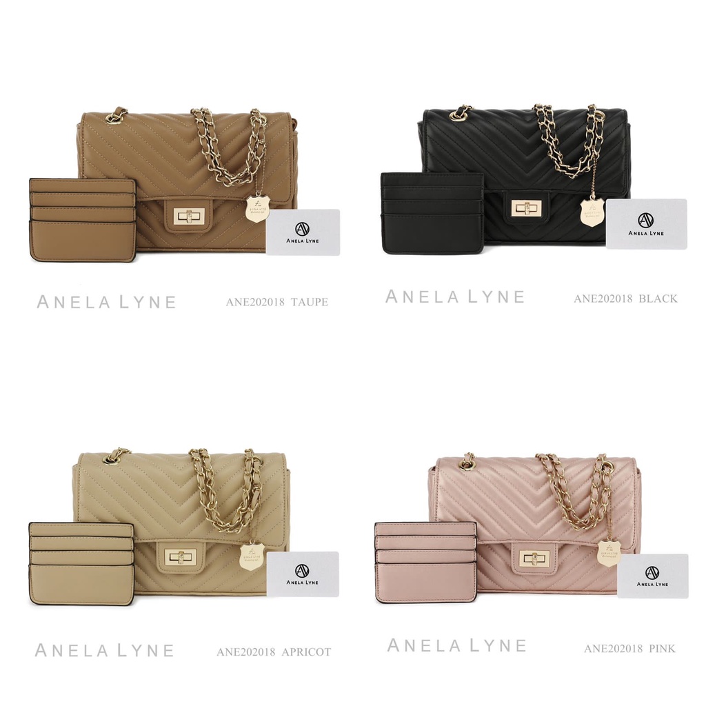 ANELA LYNE SLING BAG WITH CHAIN STRAPS CHAVA ANE202018