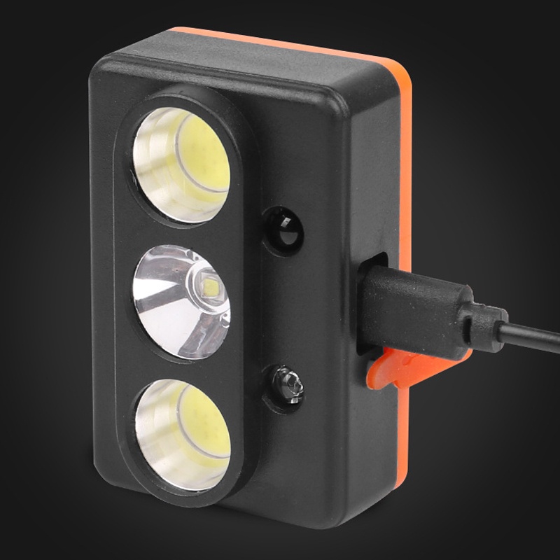 (Outdoor) Lampu Senter Kepala Led Ultra Terang Anti Air Charge Usb Untuk Lari / Bersepeda / Memancing / Hiking