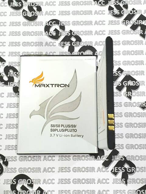 Baterai Battery Batre  Original Maxtron S9 Rainbow , S9+ , S9 PLUTO , S9 Plus