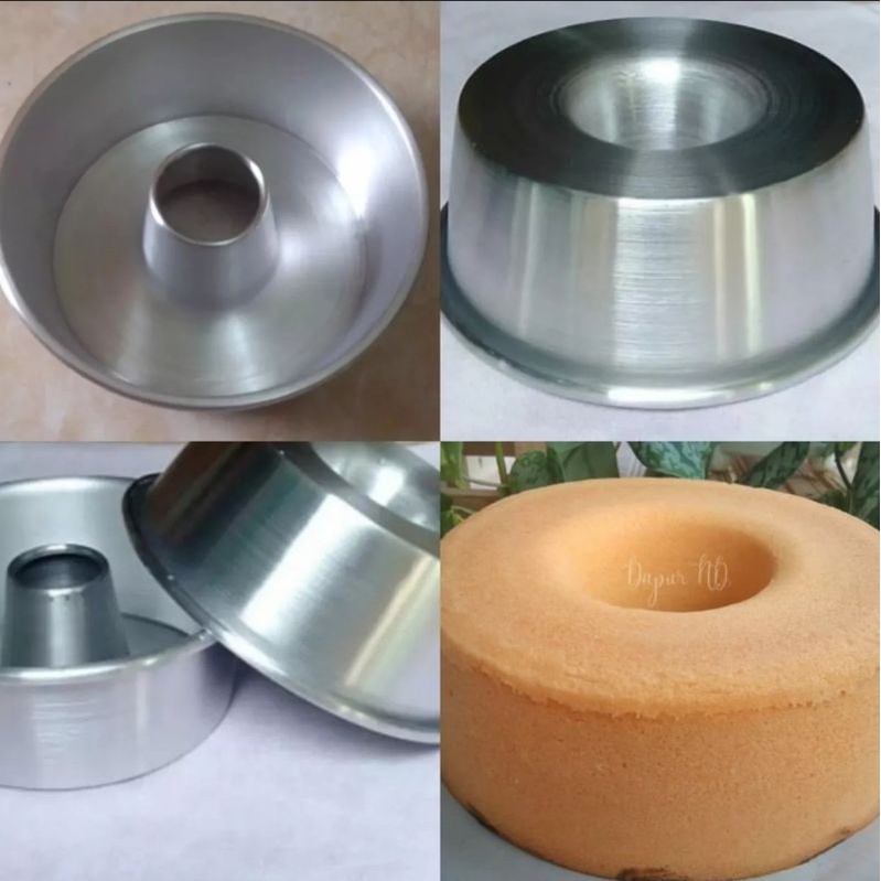 Loyang Bolu Baking Pan / Loyang Tulban Press / Loyang Tulban Anti Lengket 14 16 18 20 22 24 26 28 cm