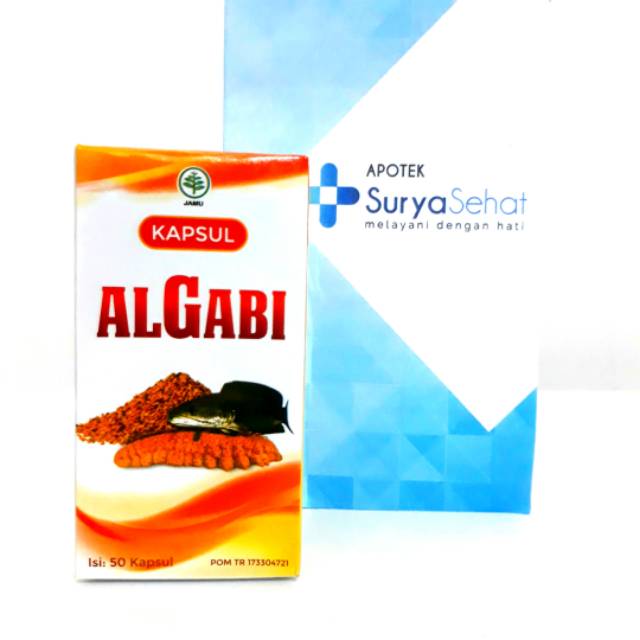 Obat Herbal Algabi 30 Kapsul 500mg - Kapsul Kutuk Algabi - Kapsul Albumin