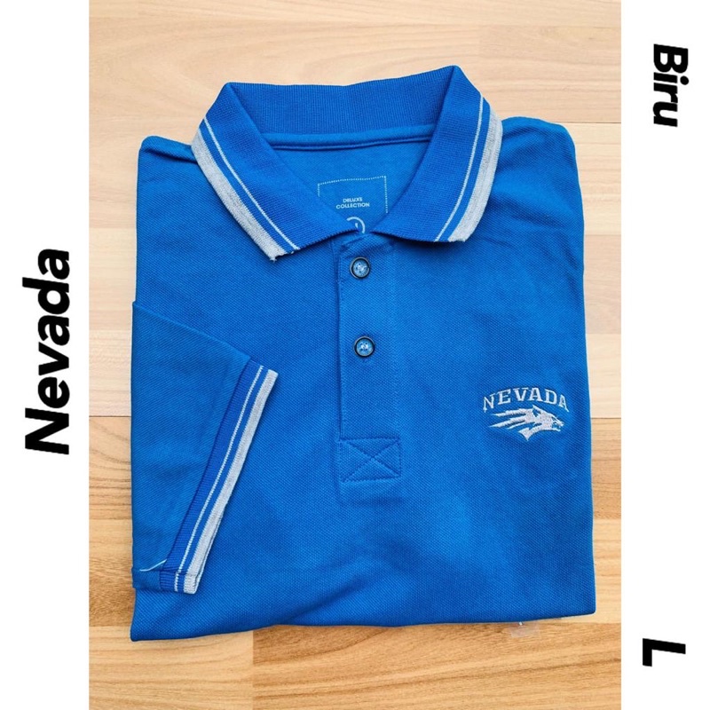 Kaos Nevada kerah