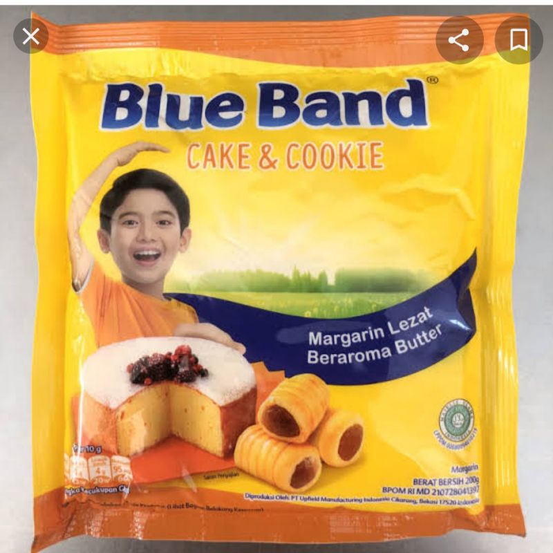 

blue band cake and cookies 200gram | margarin cookie & cake