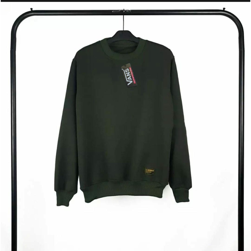 Sweater Crewneck Polos SIZE M - XXL Sweatshirt Cowok cewek Sweater Jaket Pria Wanita