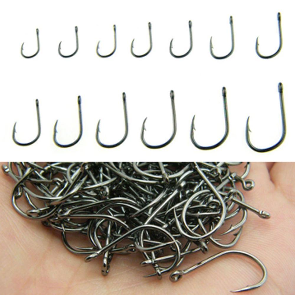 Lanfy Kait Memancing Baja Karbon Tahan Lama Ukuran 3-12 Alat Pancing Fishing Tackle High-carbon Steel Sea Tackle Aksesoris Memancing Hooks Set