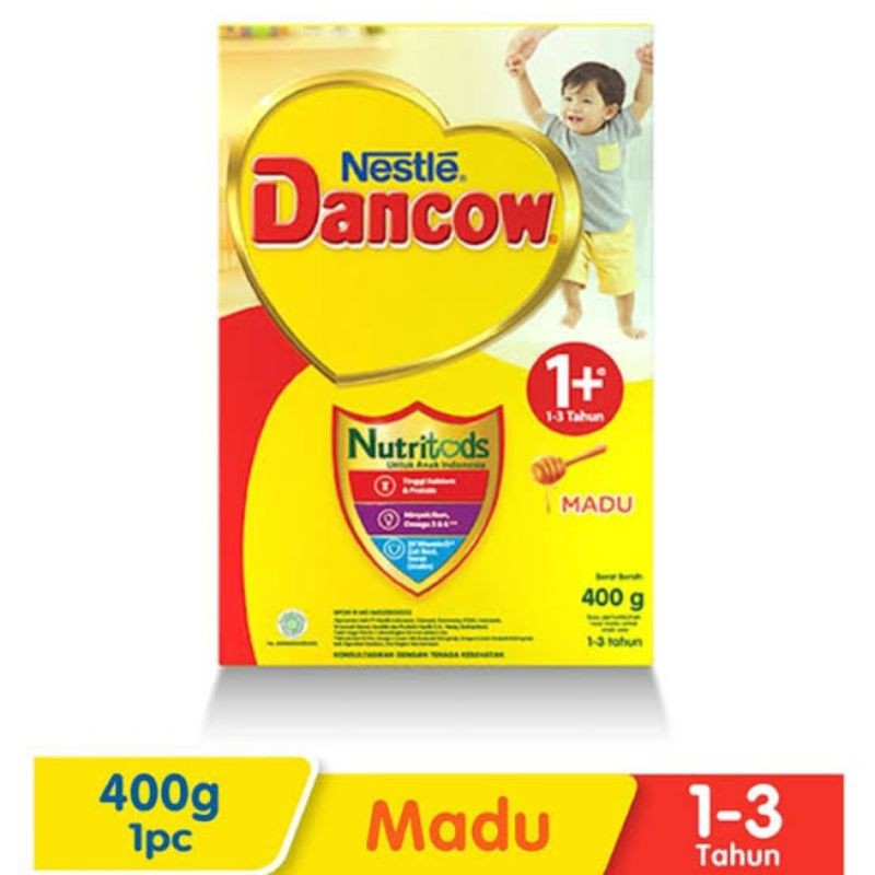 

Nestle Dancow Nutritods 1+ Madu 350gr - Susu Pertumbuhan Tahap 1 Plus (1-3 Tahun)