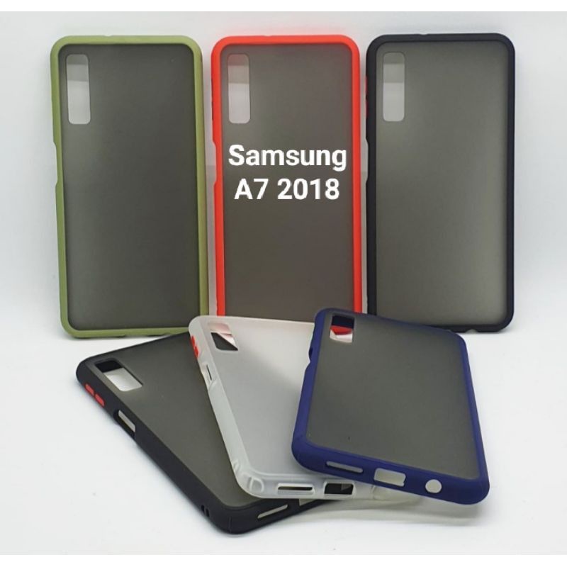 case my choice pelindung kamera/case Dove  for Samsung A7 2018