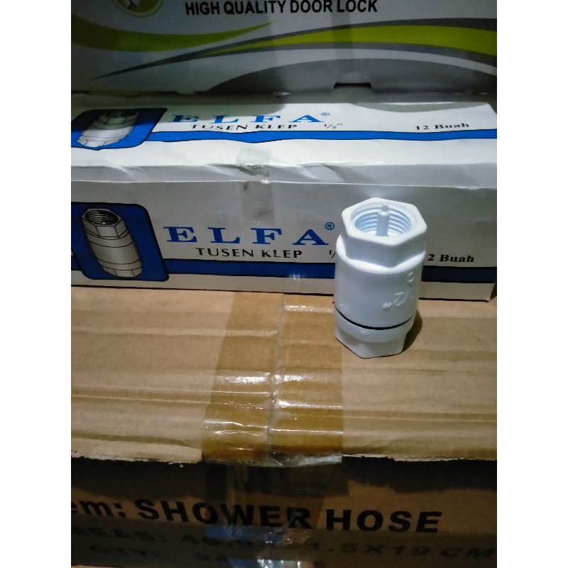 tussen klep elfa 1/2&quot; tossen klep PVC 1/2&quot;