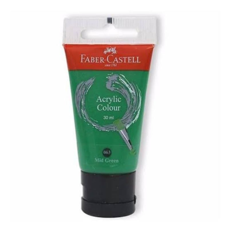 

Cat Acrylic Mid Green Colour Faber Castell Cat Akrilik Warna Hijau