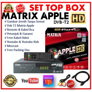 Set Top Box Matrix Apple Full Hd DVB T2 & C STB Matrix STB Digital Setopbox Matrix Receiver Matrix