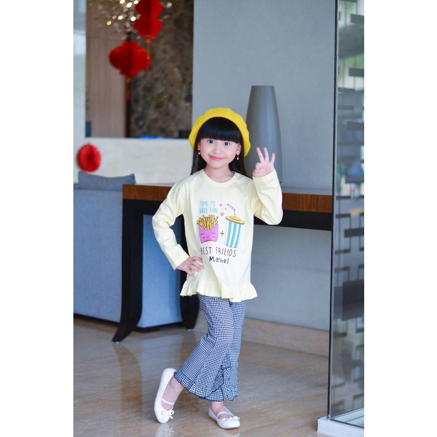 Setelan anak Longsleeve rample By Mashel