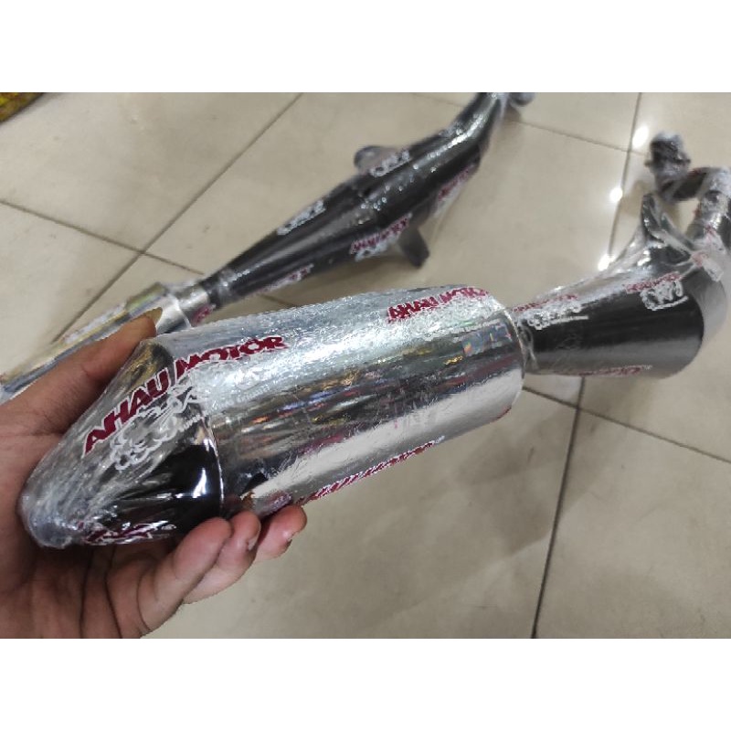 Knalpot Ahau Standar Racing F1zr Force one F1 fiz r fizr Satria 2T 2 tak Satria HIU hiu lumba