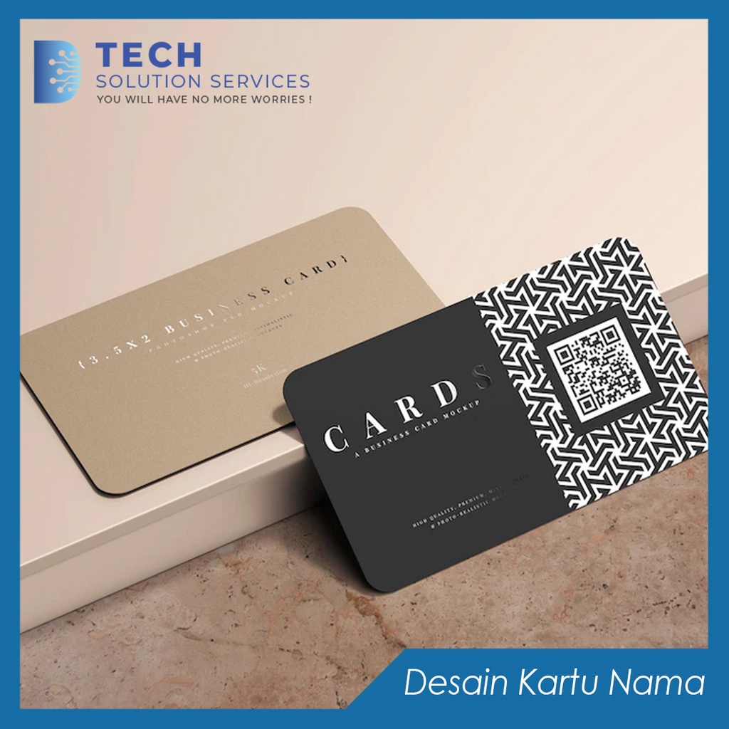 Jual Jasa Desain Kartu Nama Elegant | Design ID Card | Shopee Indonesia