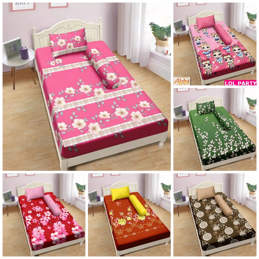 SPREI ALOHA 120X200 SINGLE SIZE / SPREI SINGLE NO 3 120X200 ALOHA