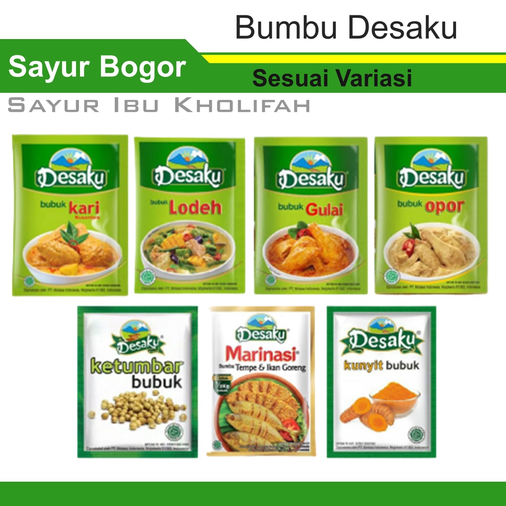 

Desaku Bumbu Instan Sembako Murah Bogor