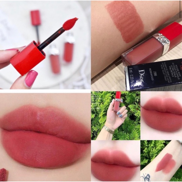 DIOR ROUGE DIOR ULTRA CARE LIQUID 786 ROSEWOOD