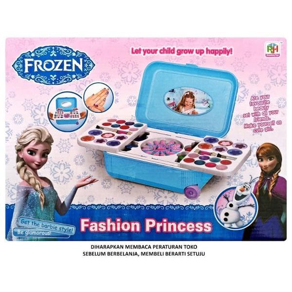 M148 Mainan Alat Make Up anak FROZEN The Nail Art (Koper) Fashion kuku