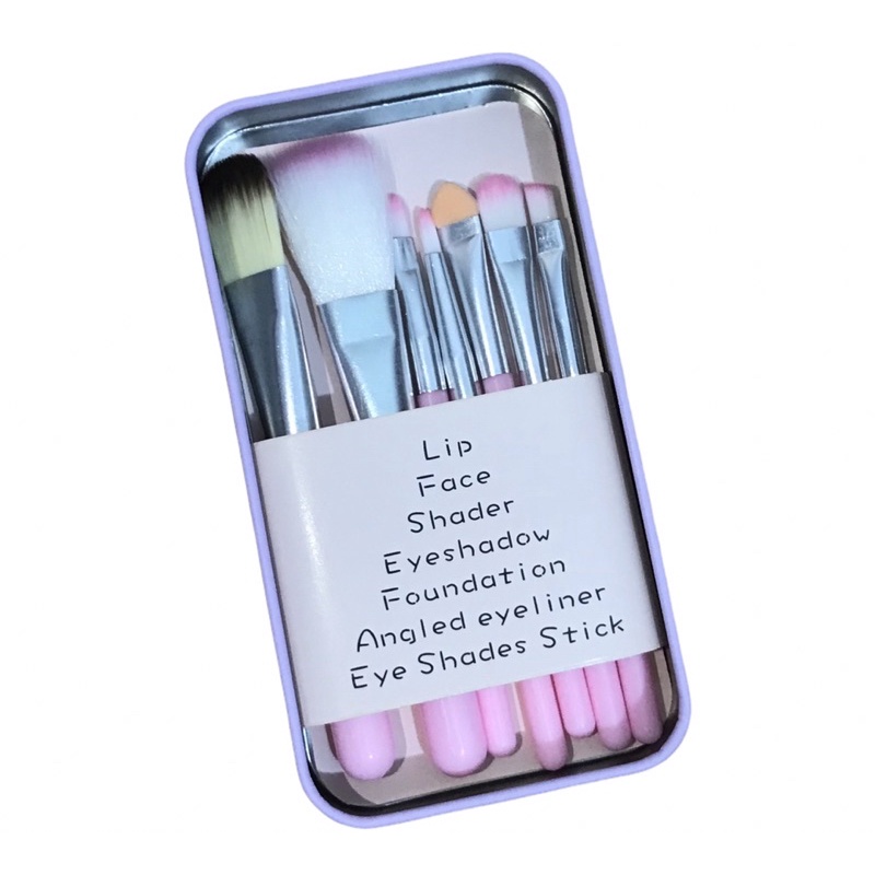 SET LENGKAP KUAS MAKE UP BRUSH CASE HELLO KITTY