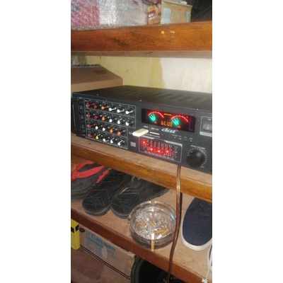 Amplifier profesional karaoke mixer audio