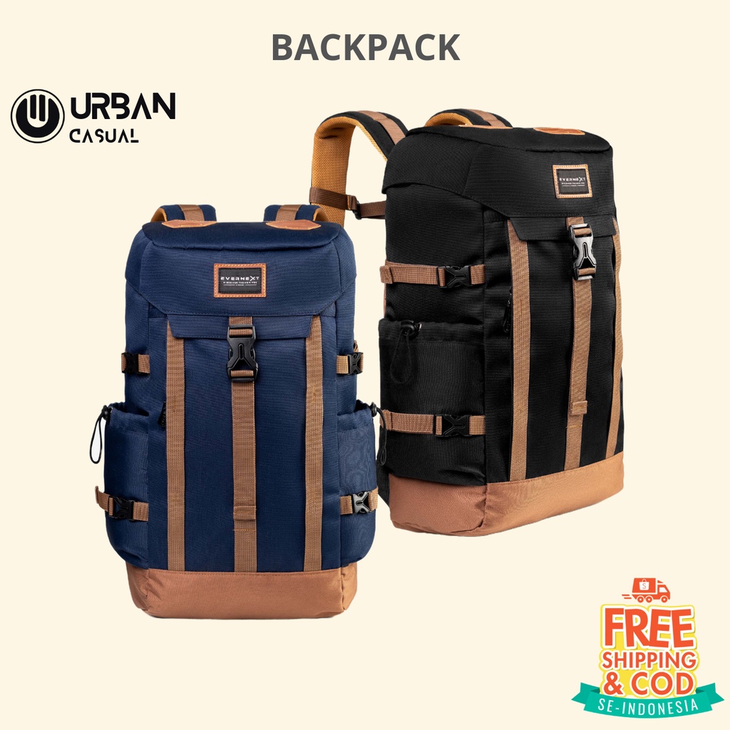 Tas Ransel Carrier Besar Hiking Travelling Backpack Gendong Punggung Camping Mudik Kerja Kuliah Tio