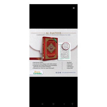 

Cordoba Al Fathir A5