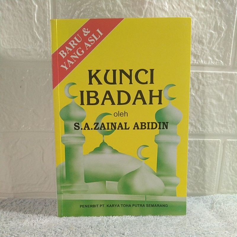 Jual Kunci Ibadah S A Zainal Abidin Shopee Indonesia