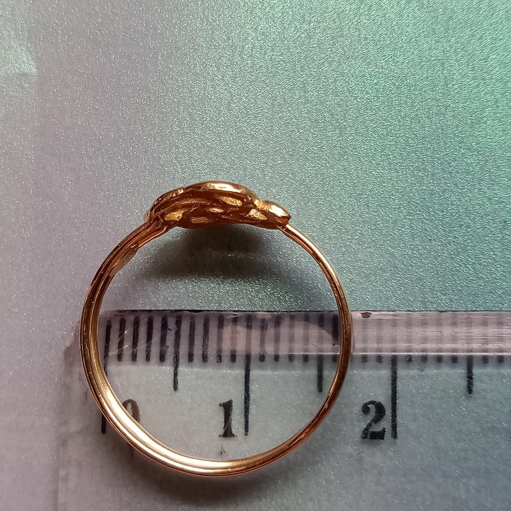 Cincin Emas 17K - 1 gr Kadar 750 - 271