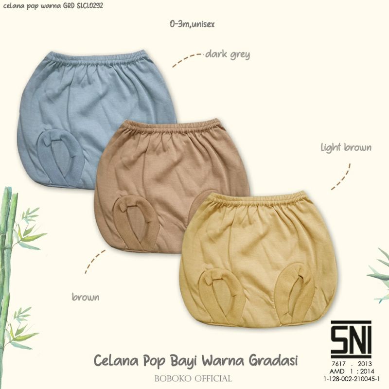 Boboko Celana Pop Nb/Celana pop bayi warna