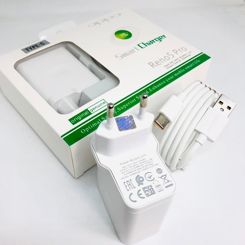 PROMO NEW CHARGER OP_PO  SUPERVOOC RENO 5PRO MICRO TYPE C ORIGINAL