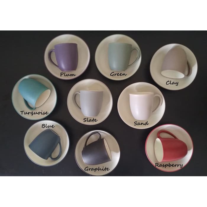 TERLARIS / BREAKFAST SET (MANGKOK SEREAL + MUG) COLORFUL